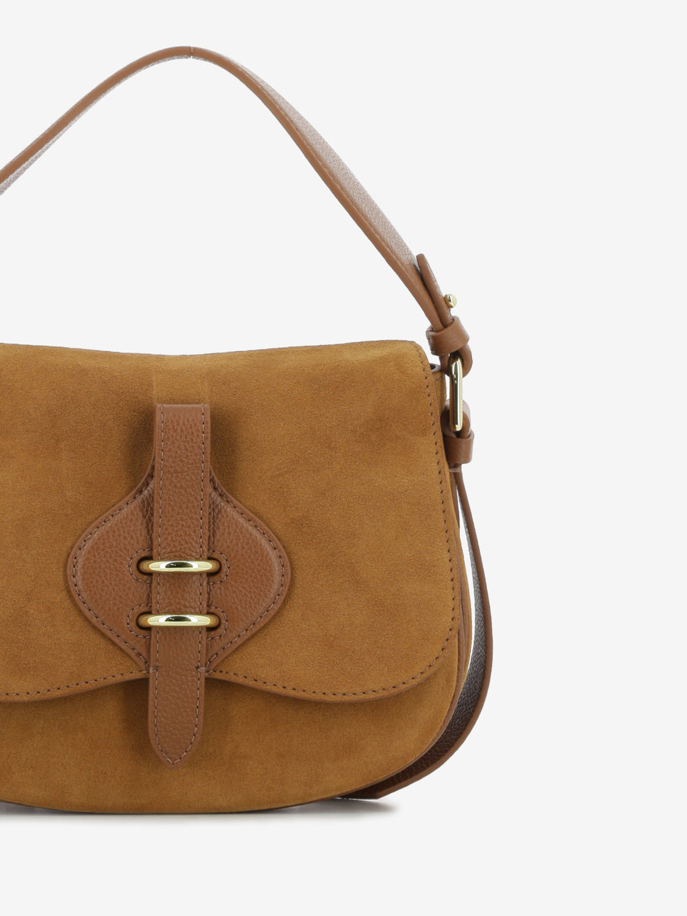 Handbag Mavery small cognac