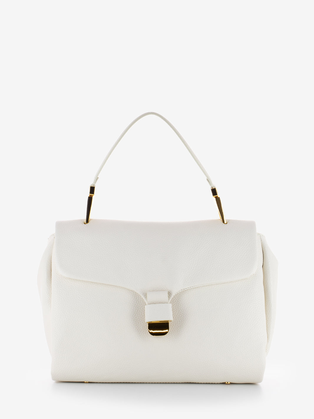 Handbag Neofirenze soft medium coconut milk