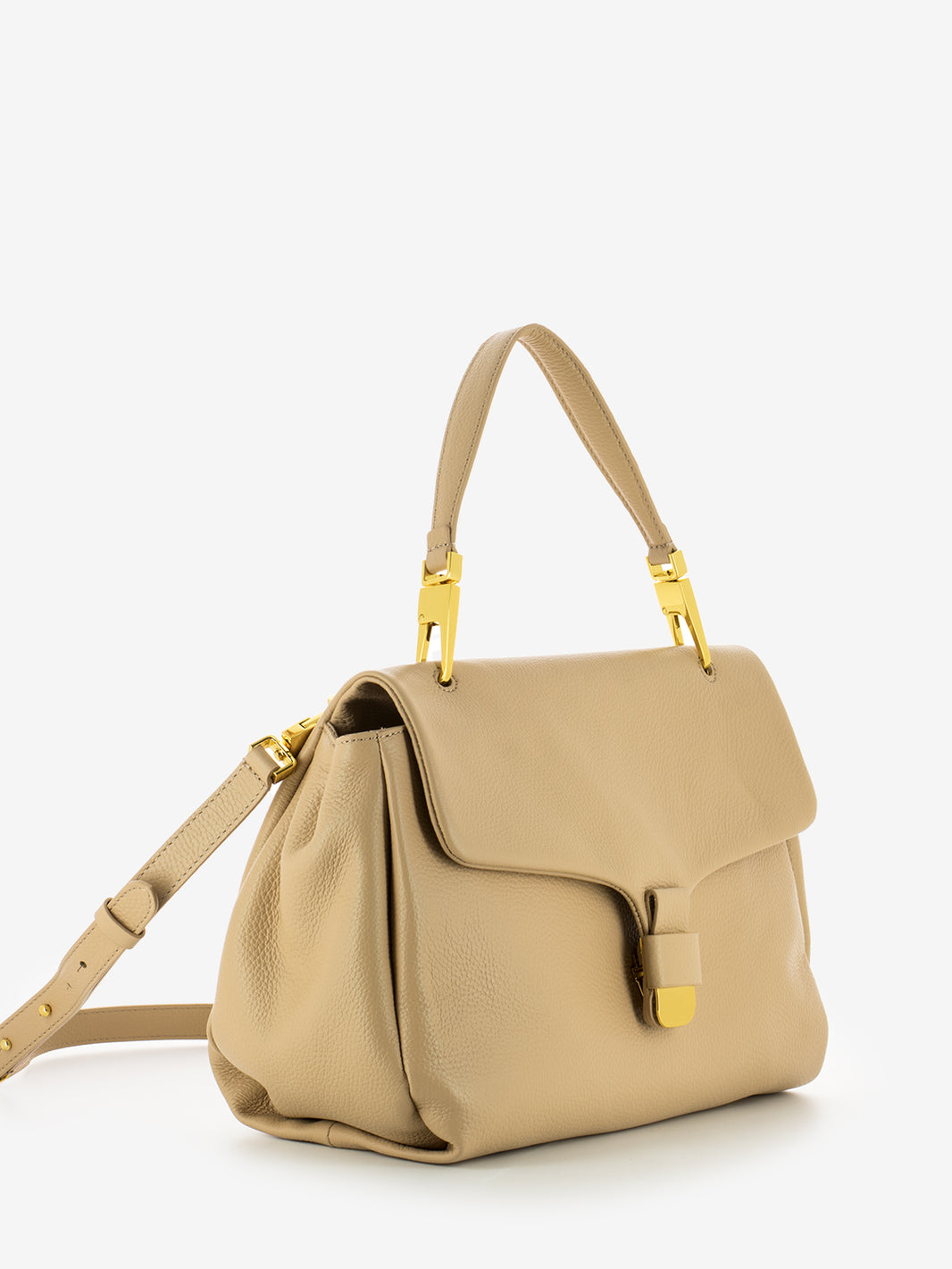 Handbag Neofirenze soft medium toasted