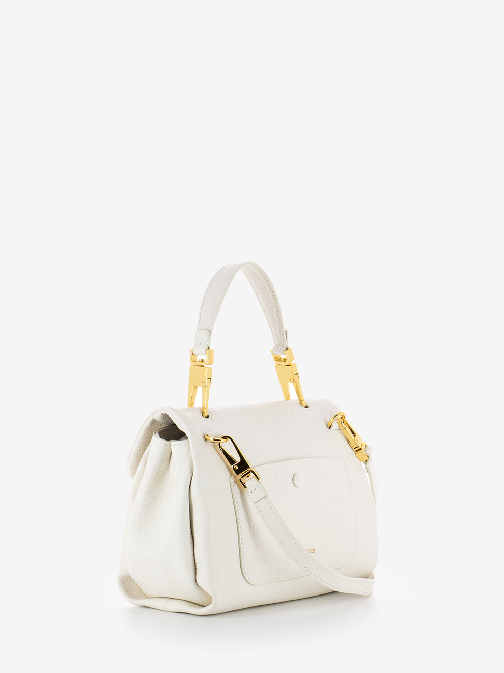 Handbag Neofirenze soft mini coconut milk