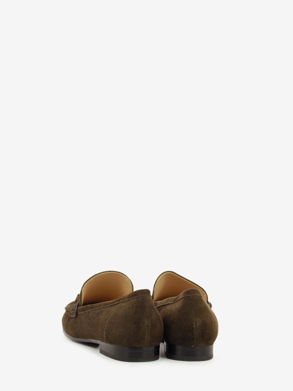 Loafer suede leather fango