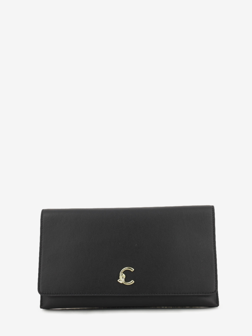 Mini bag smooth leather noir