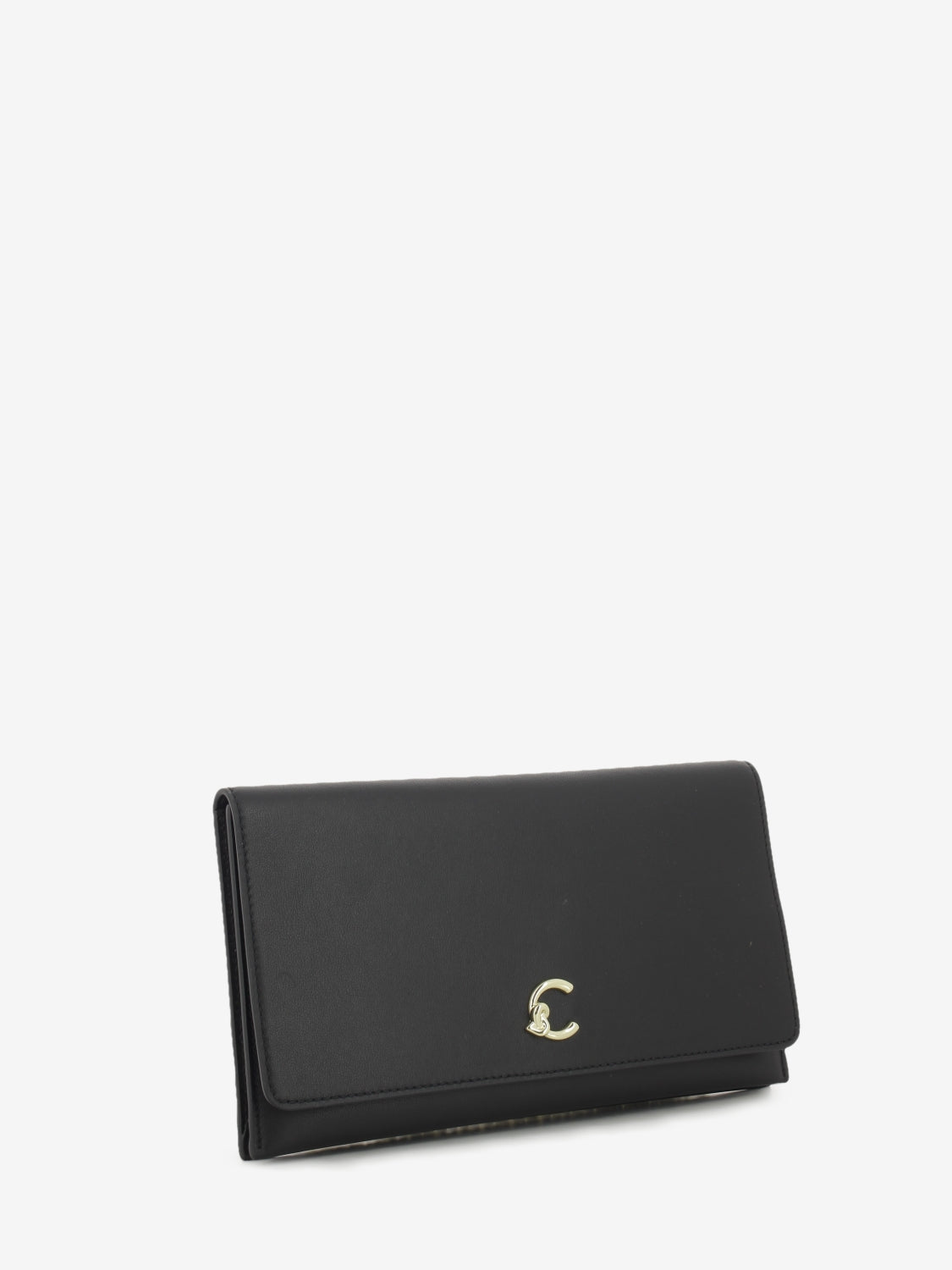 Mini bag smooth leather noir