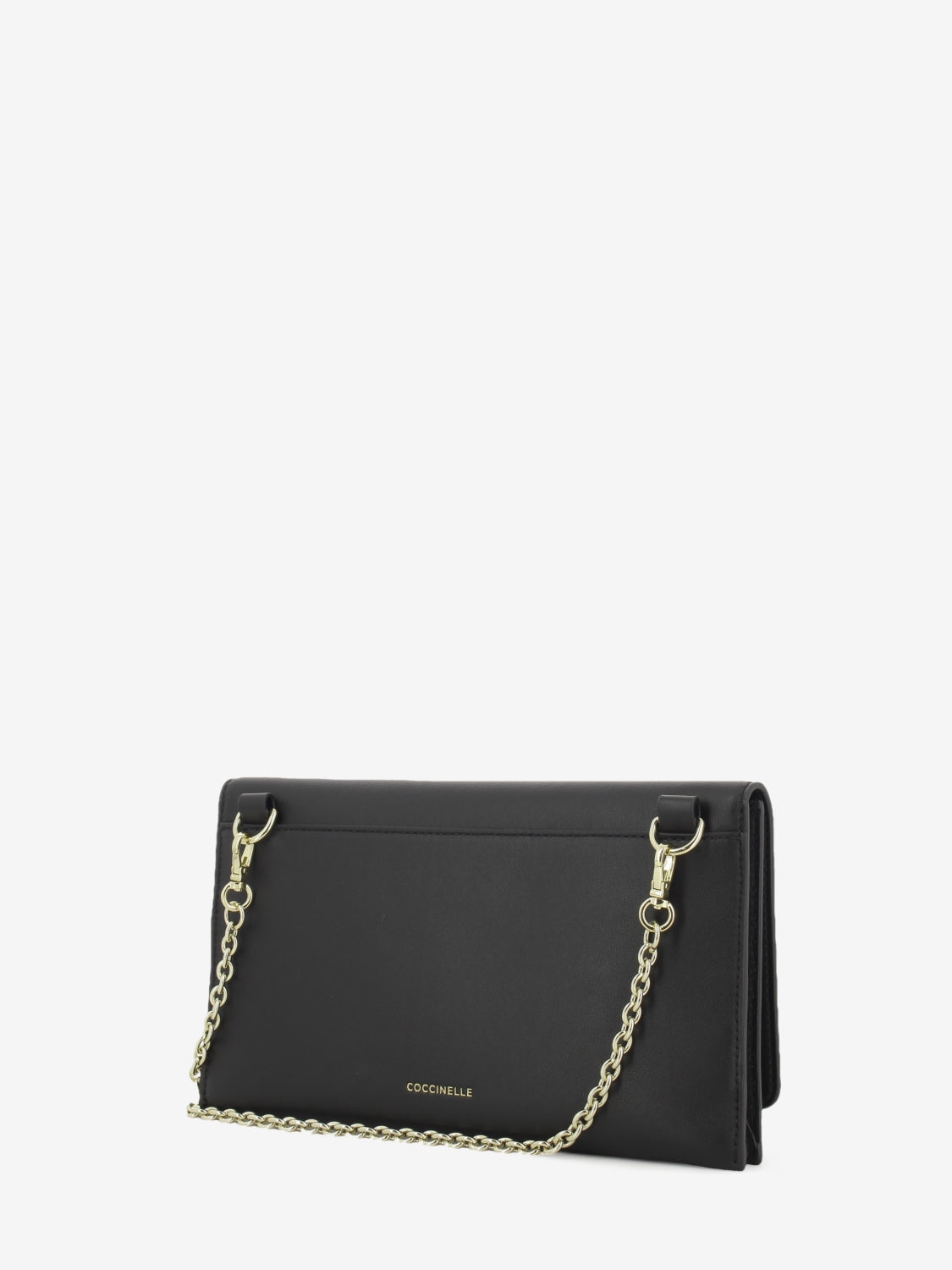 Mini bag smooth leather noir