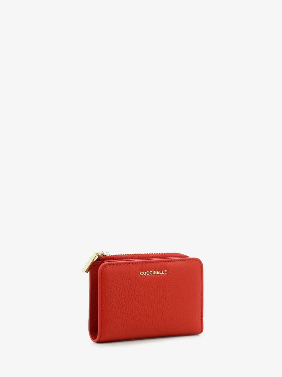 Portafoglio Metallic scarlet