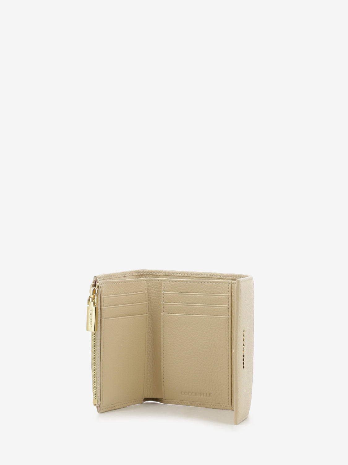 Portafoglio metallic small sandshell