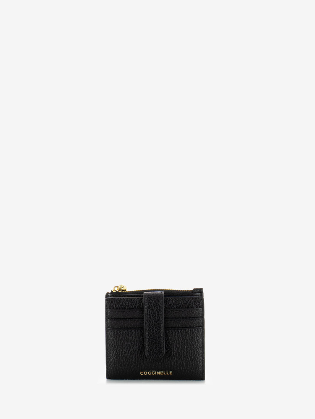 Portafoglio piccolo in pelle nero