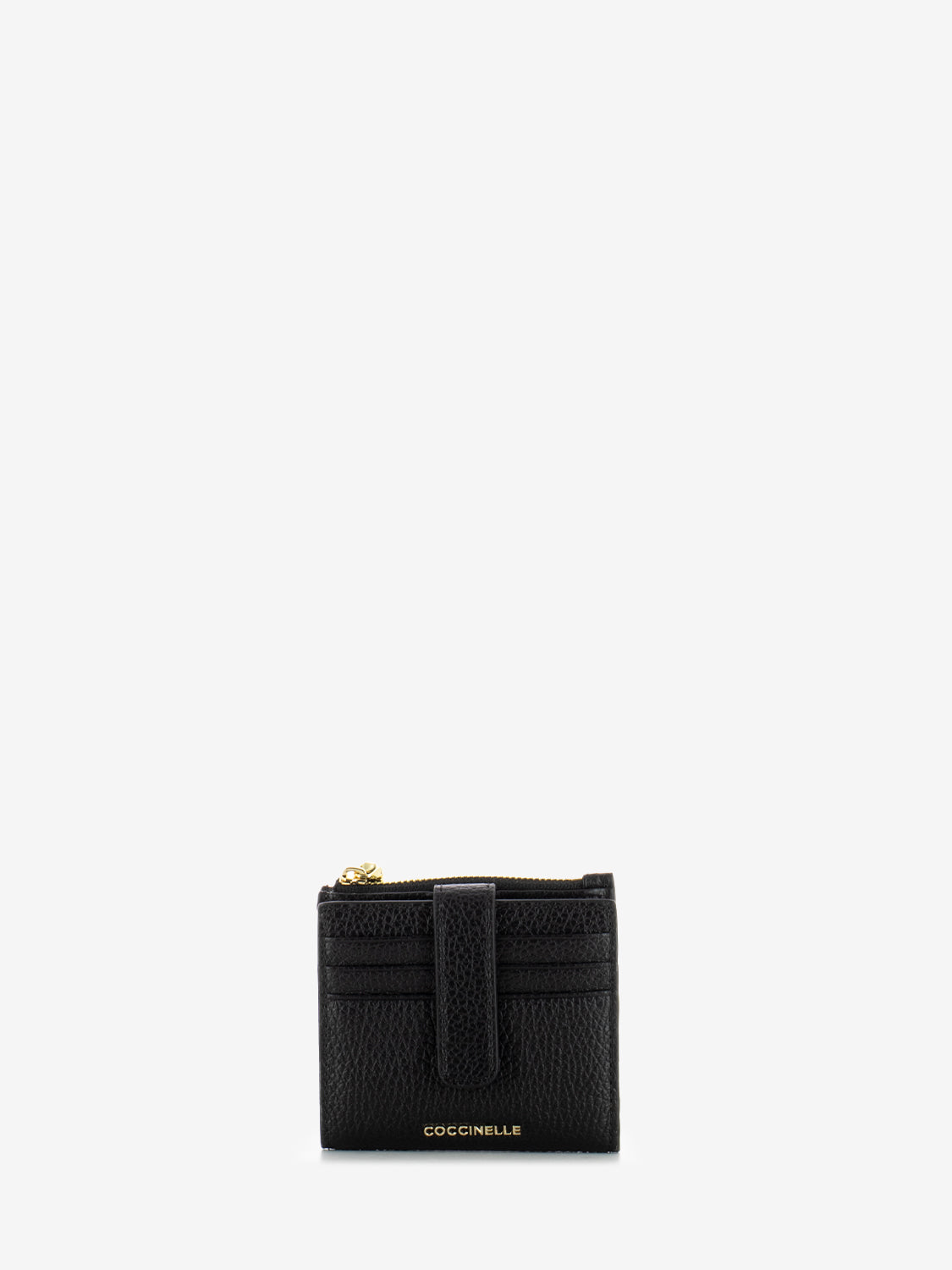Portafoglio piccolo in pelle nero