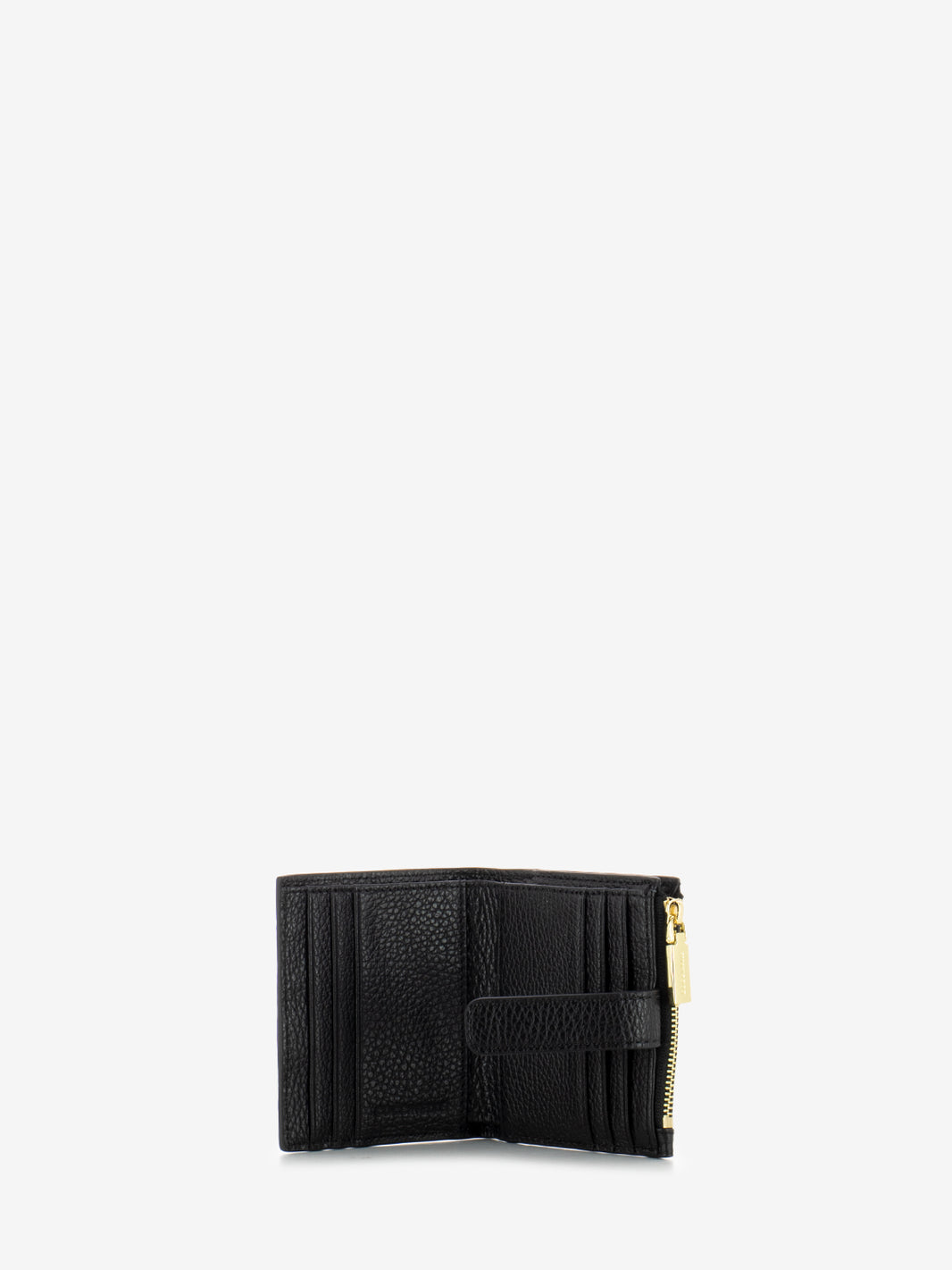Portafoglio piccolo in pelle nero