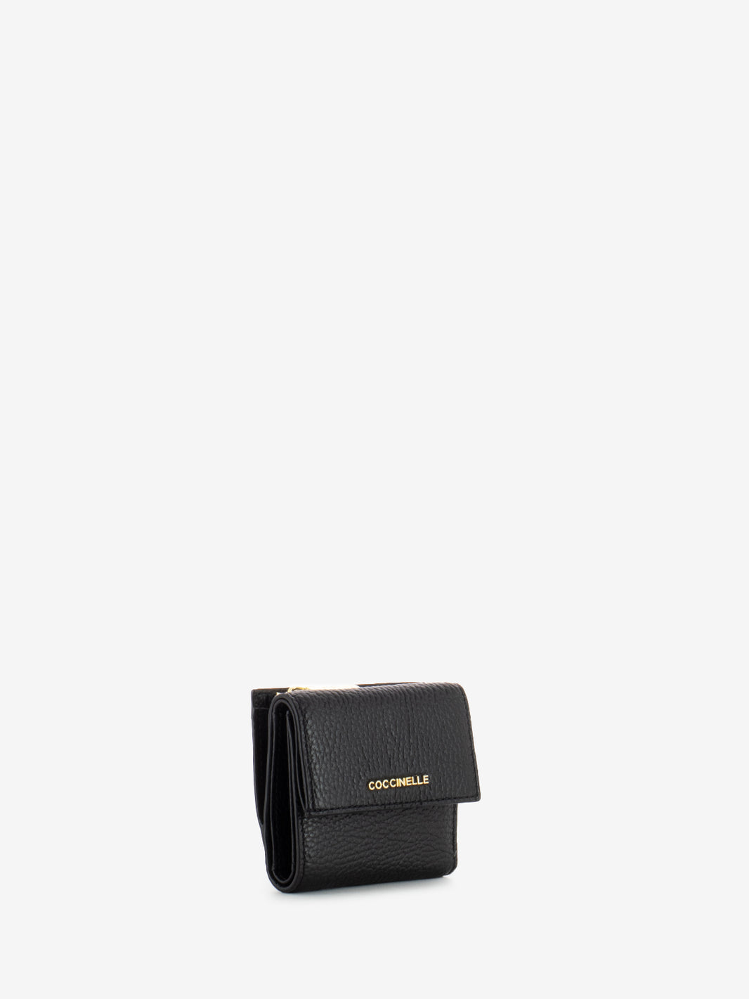 Portafoglio piccolo in pelle nero