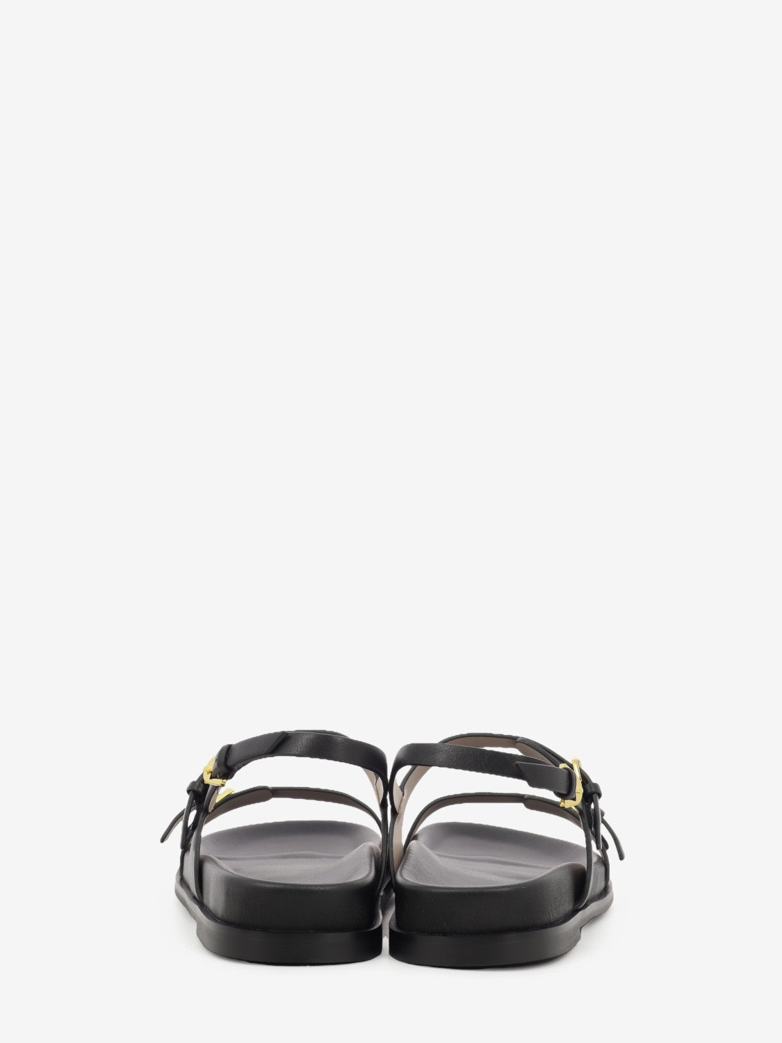 Sandali cow lather noir