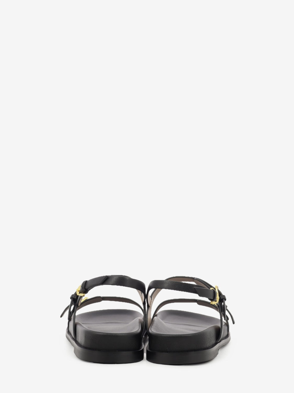 Sandali cow lather noir