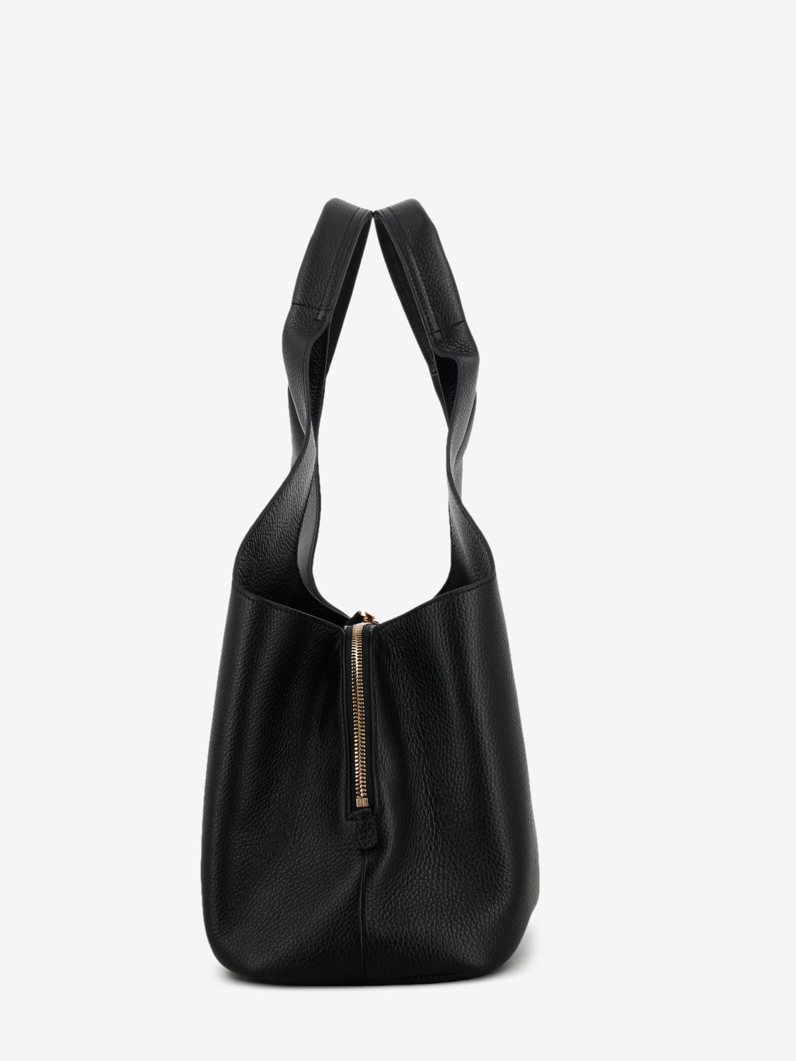 HANDBAG GRAINED LEATHER BLACK E1VOF110101_001