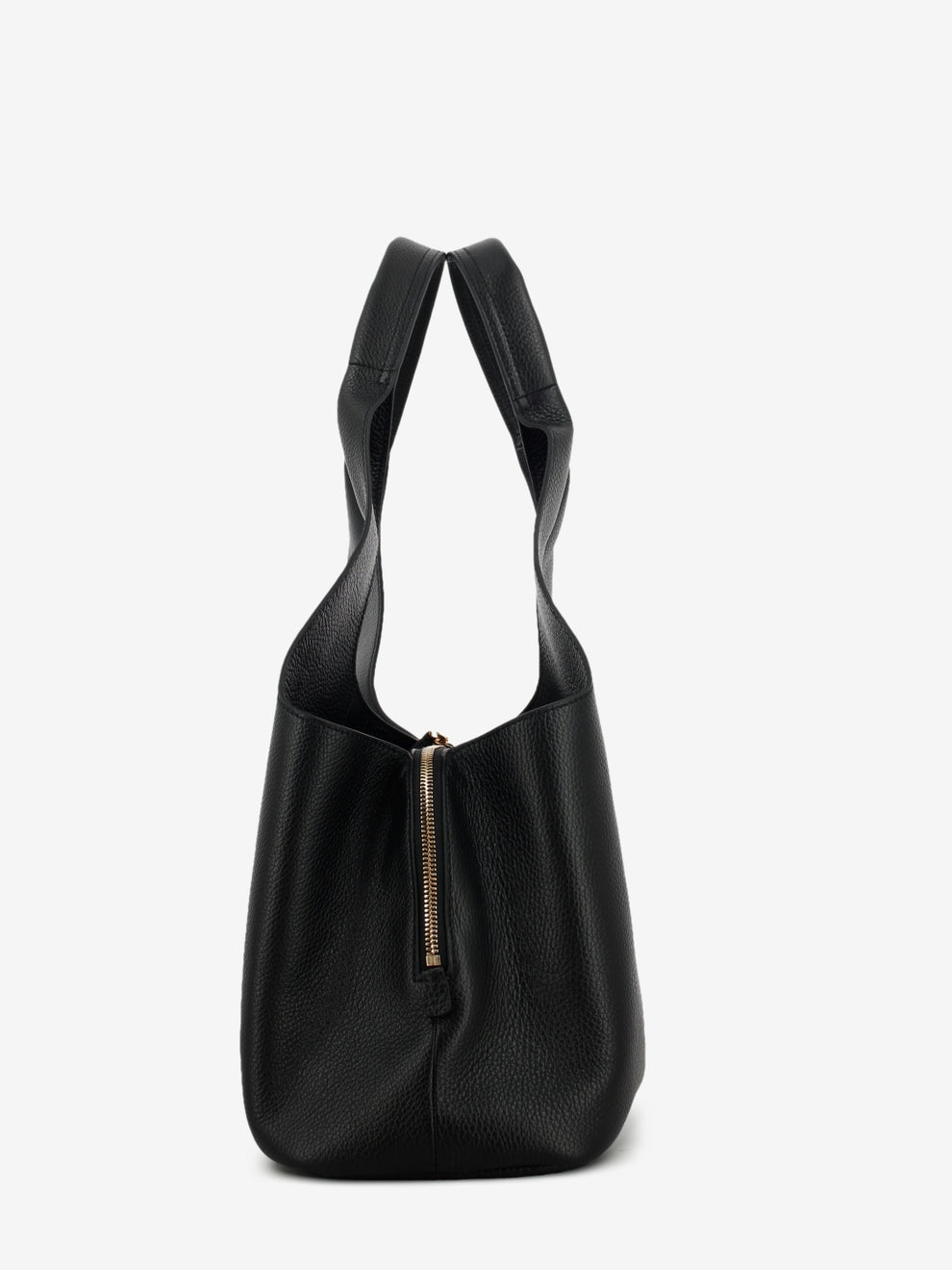 HANDBAG GRAINED LEATHER BLACK E1VOF110101_001