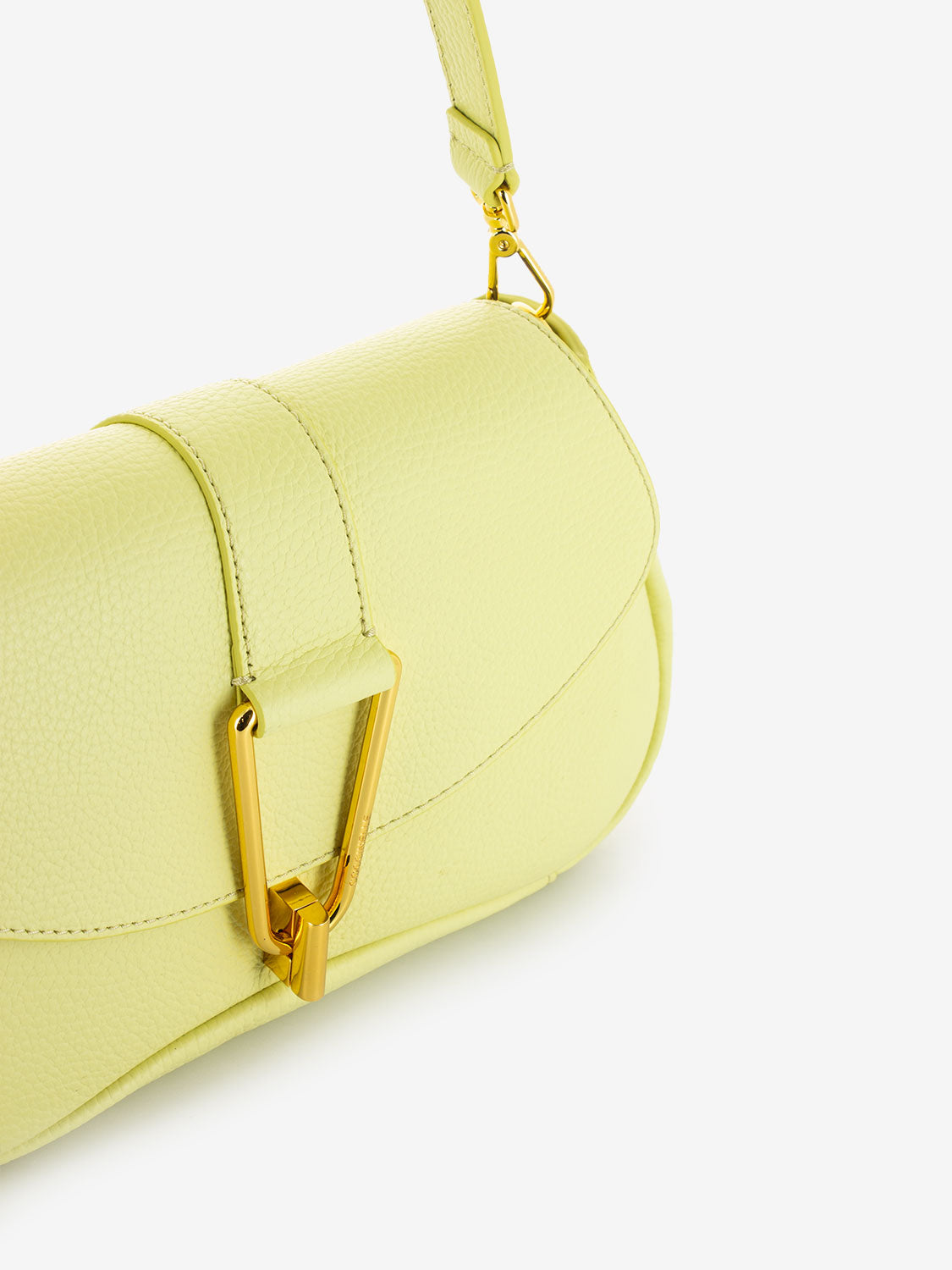 Tracolla grained leather lime wash
