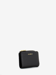 COCCINELLE - Wallet grained leather / noir