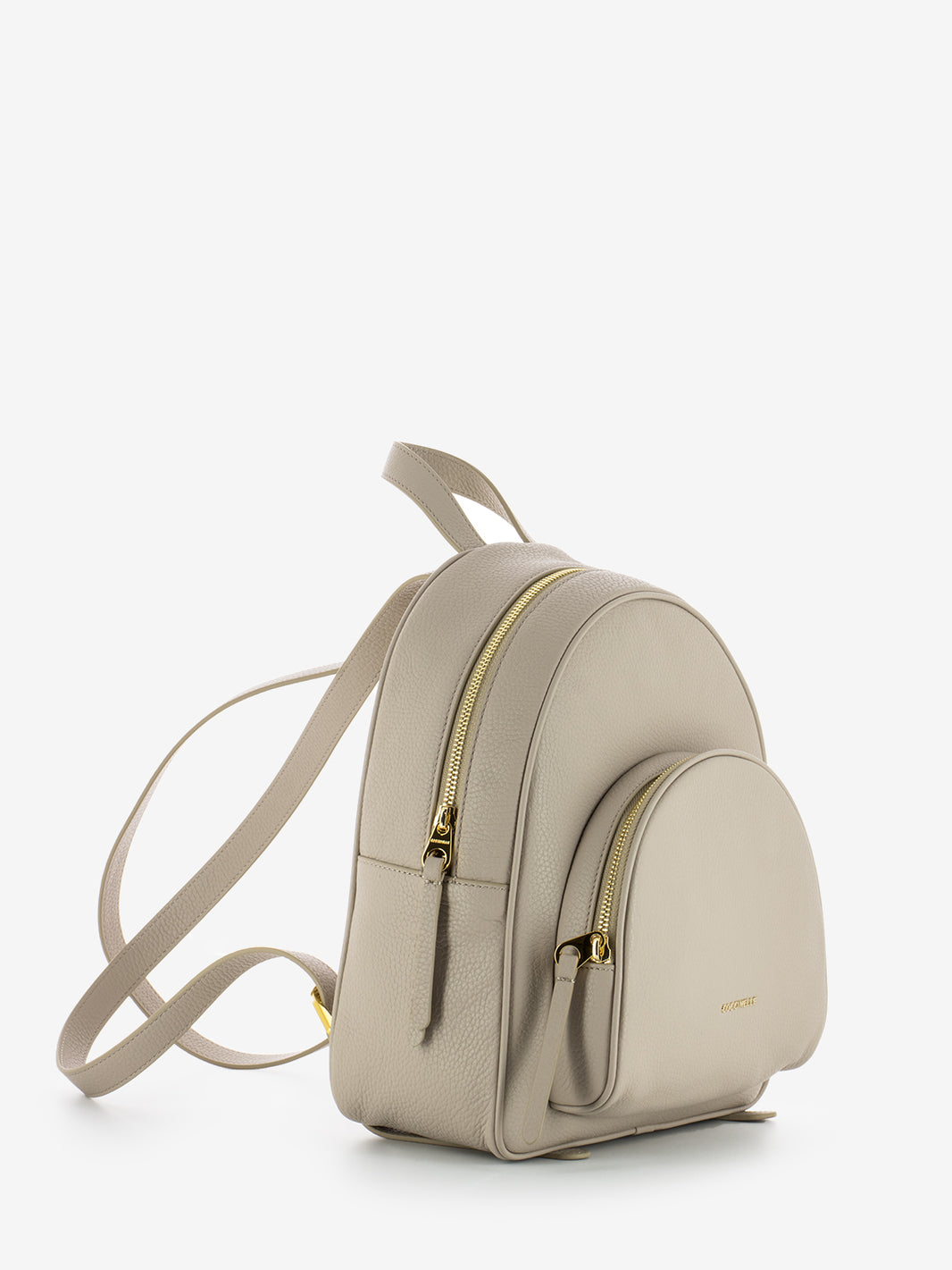 Zaino grained leather medium powder pink