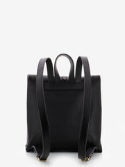 COCCINELLE - Zaino piccolo grained leather noir