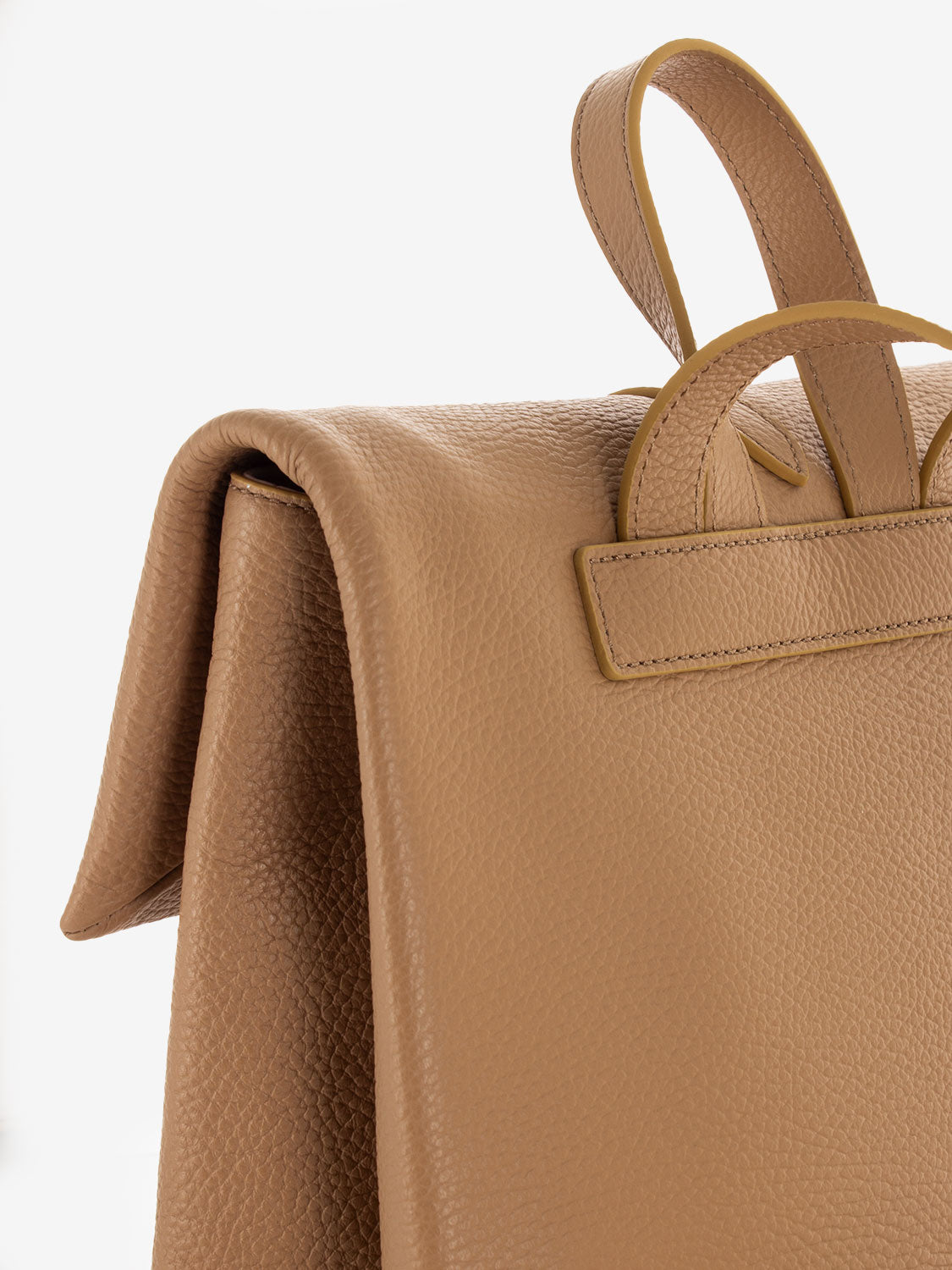 Zaino piccolo grained leather skin