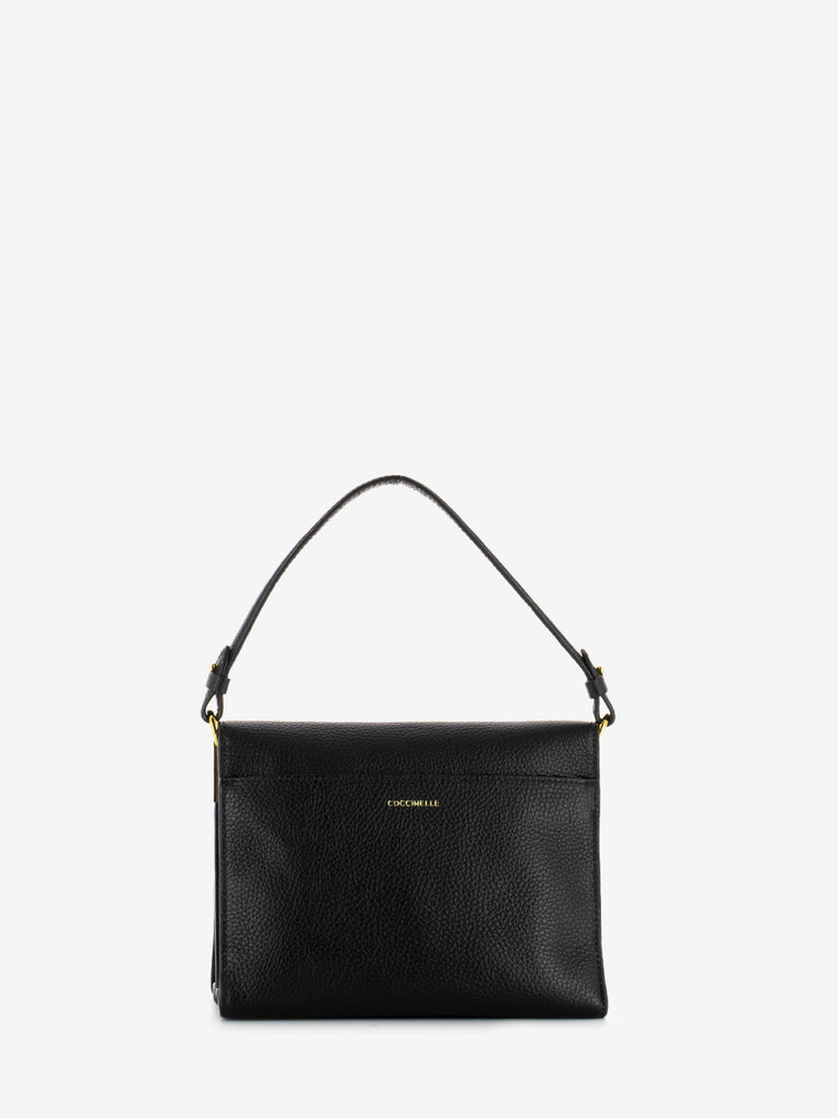 COCCINELLE - Handbag grained leather noir