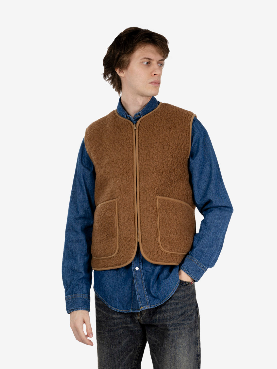 Gilet Peptico cammello
