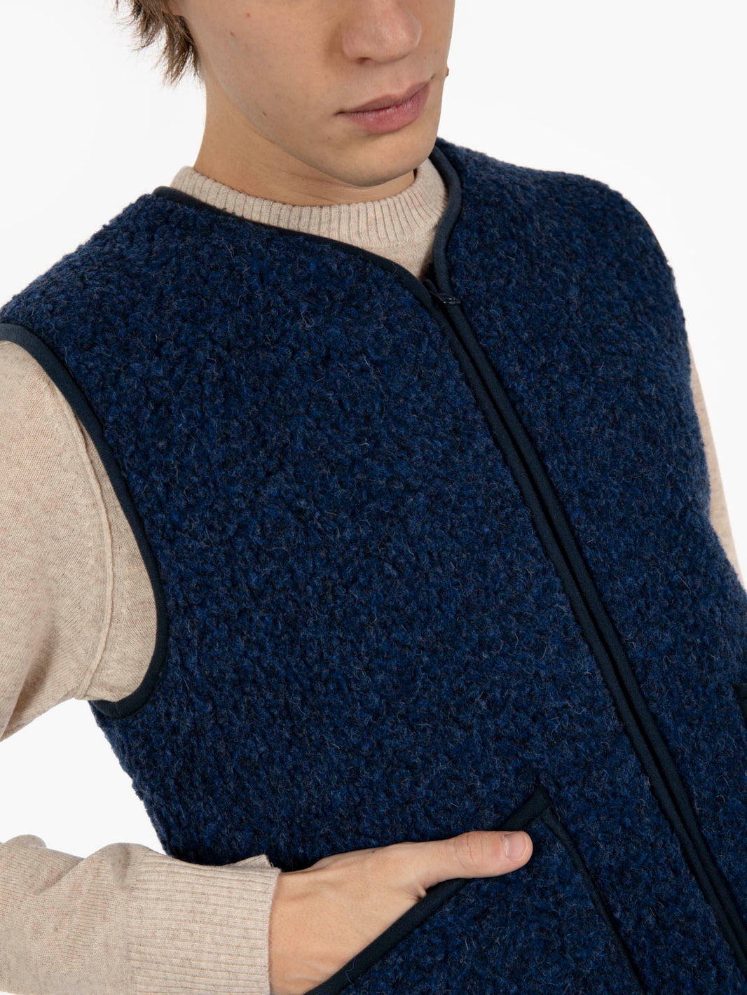 Peptic Vest Dark Blue