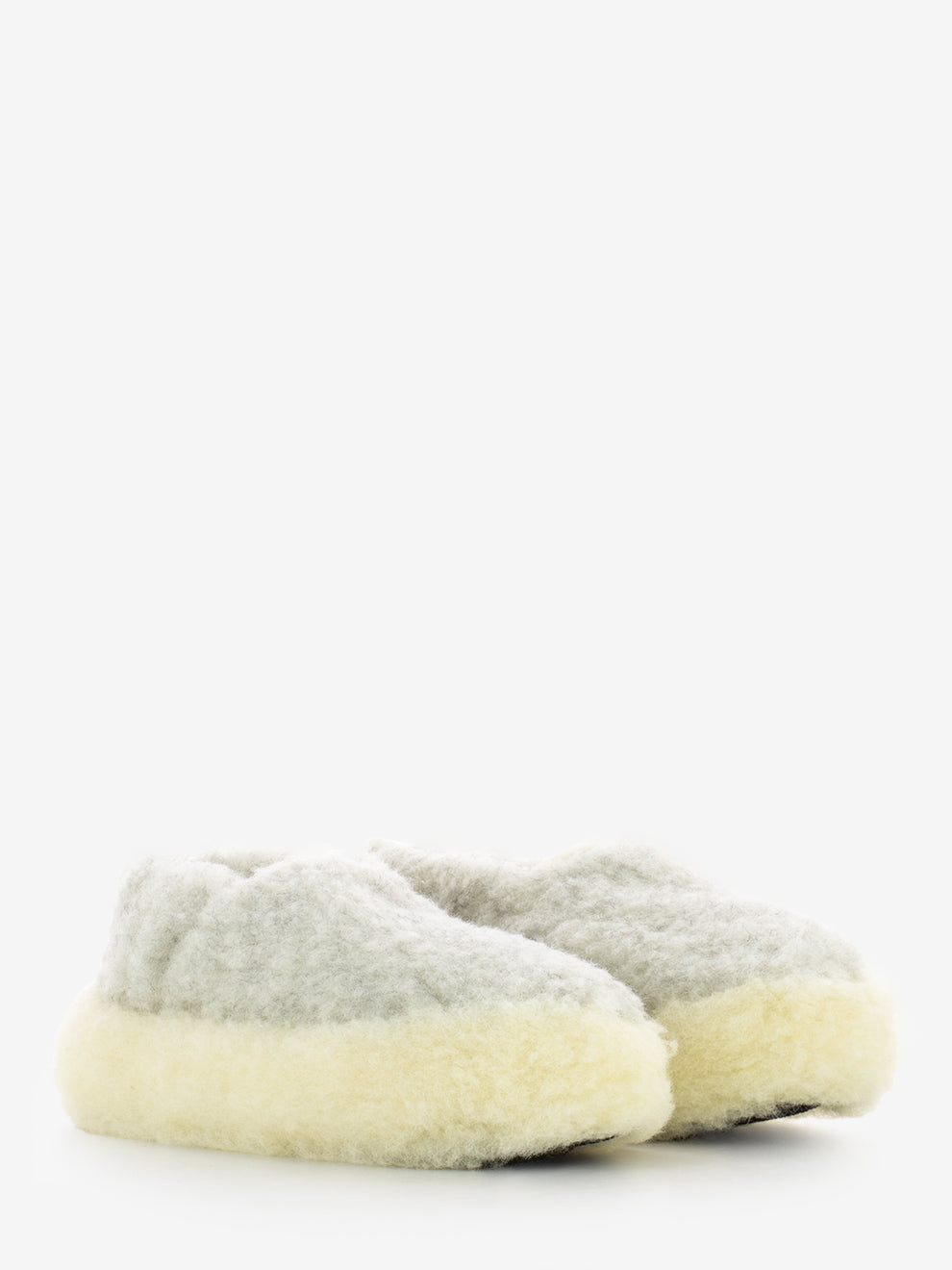 Slippers Siberian light grey