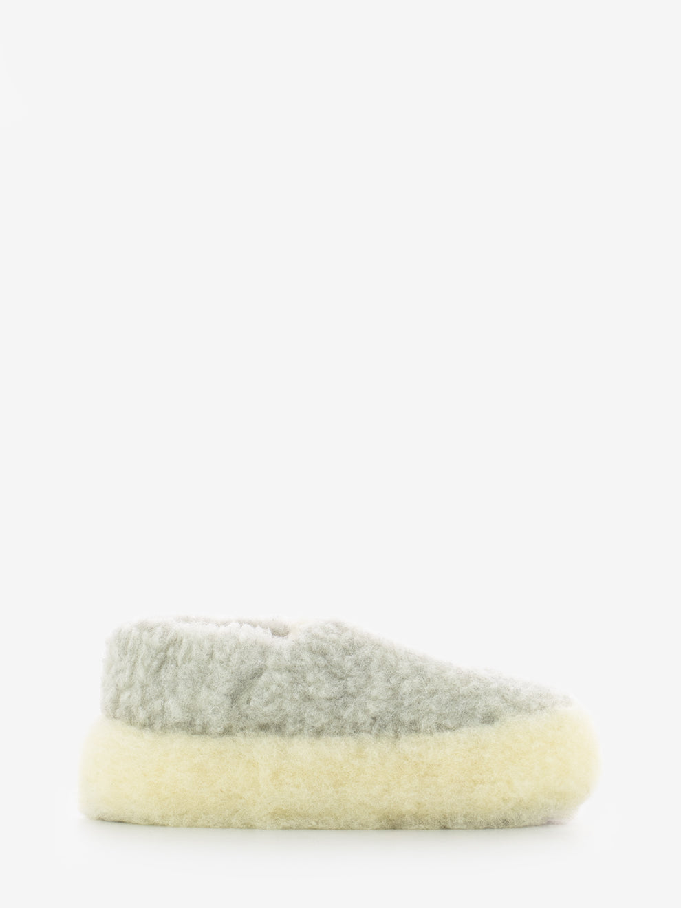 Slippers Siberian light grey