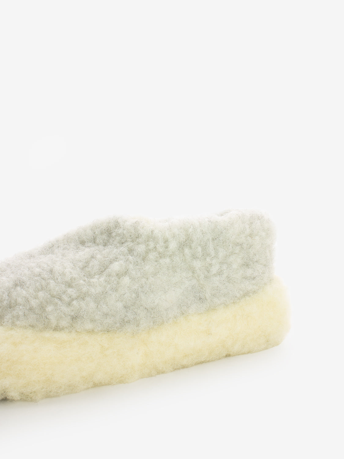 Slippers Siberian light grey