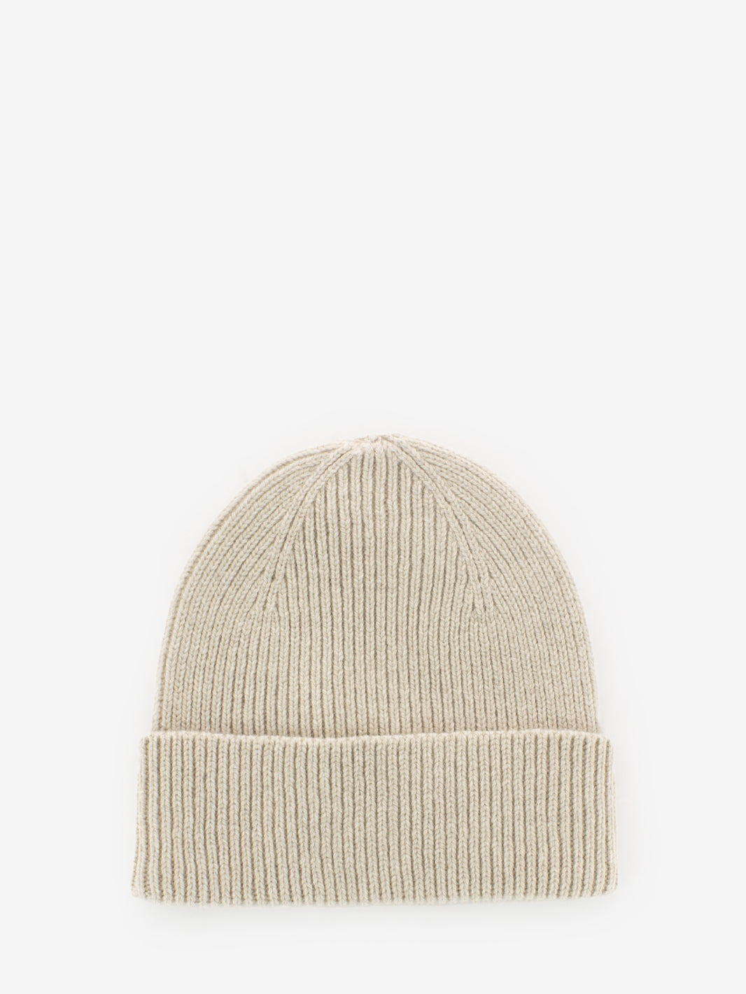 Ivory white merino wool hat