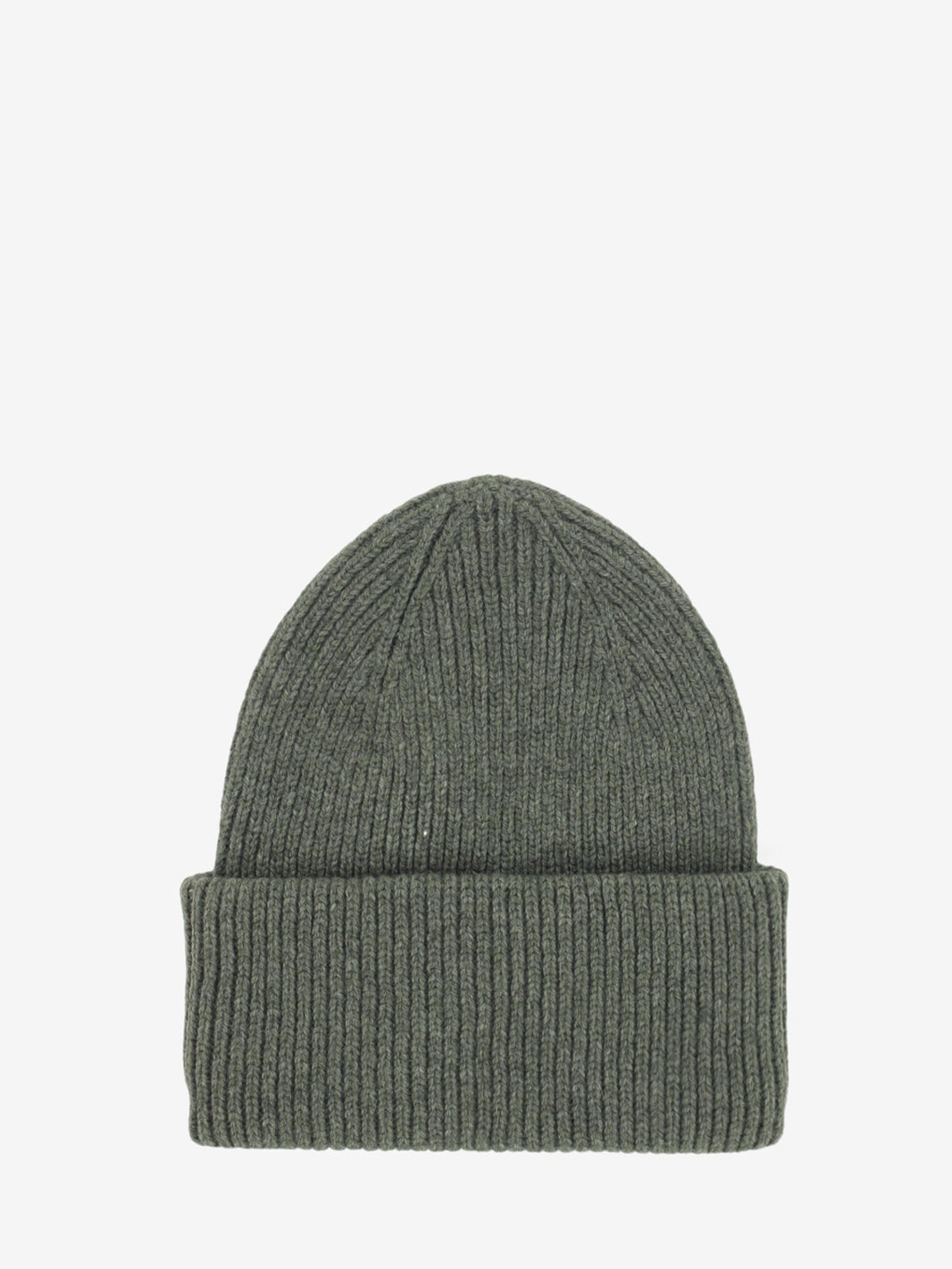 Merino wool beanie dusty olive