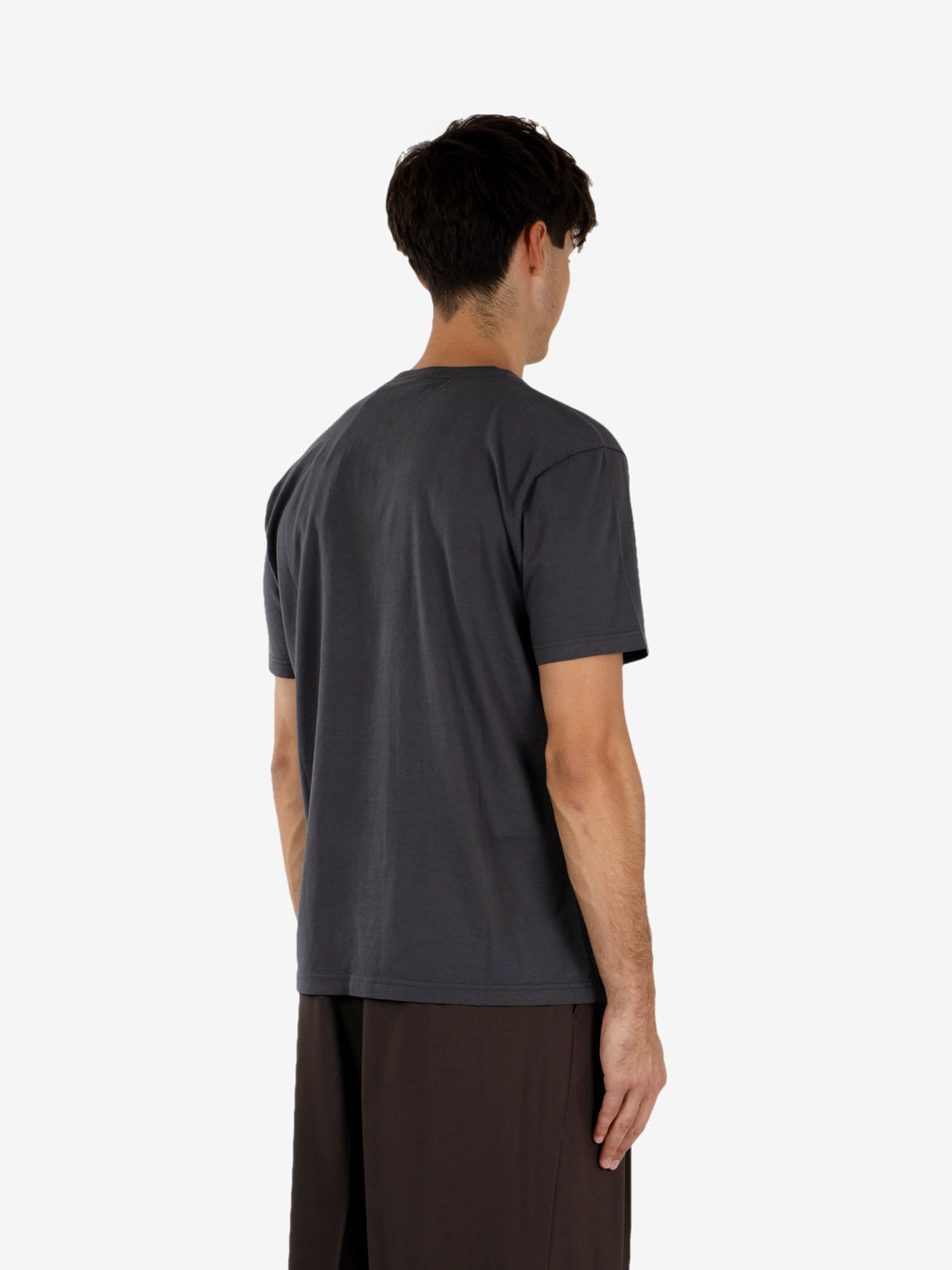 Classic organic tee lava grey