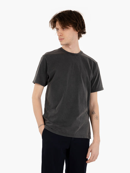 Classic organic tee optical faded black