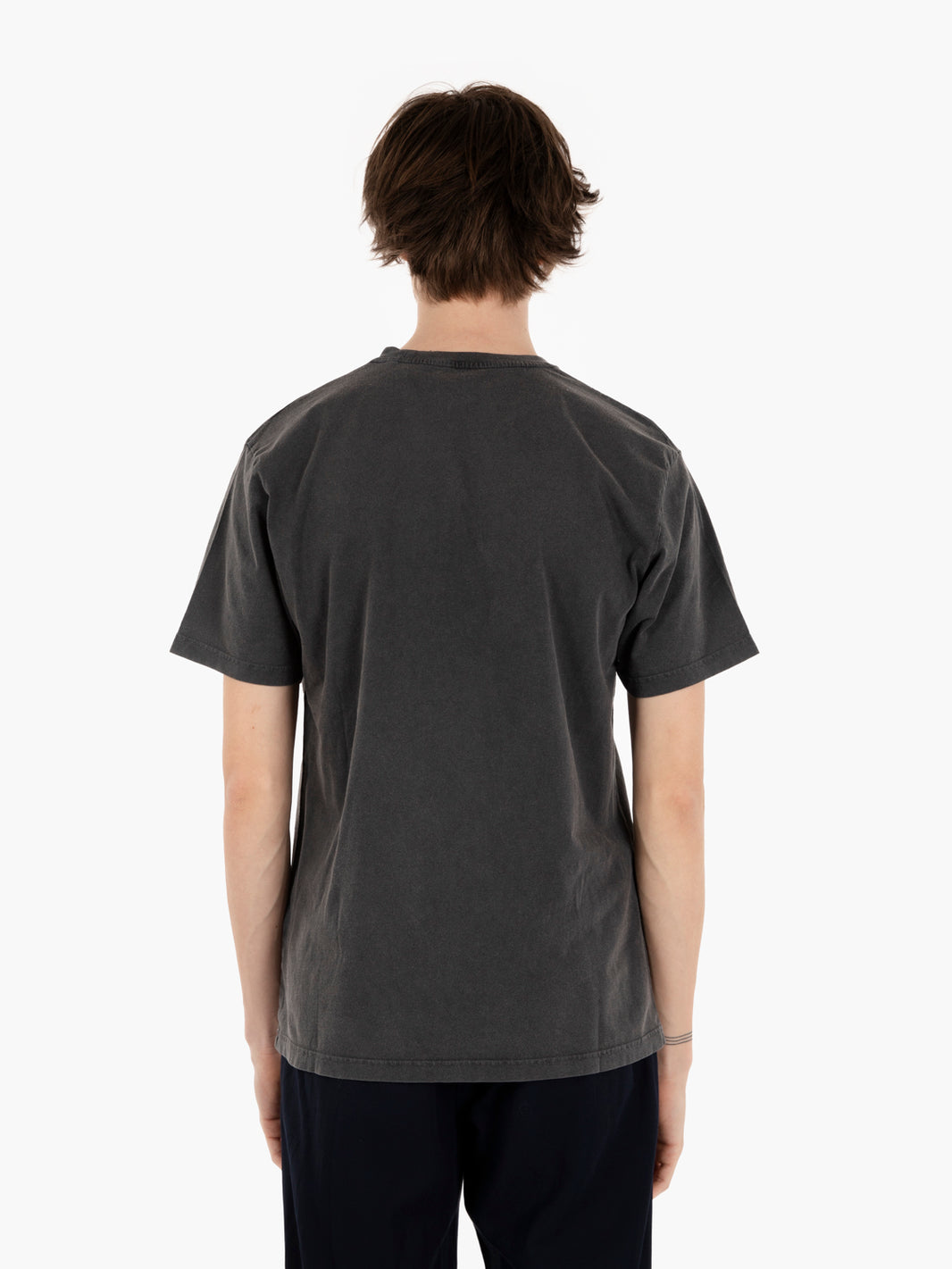 Classic organic tee optical faded black