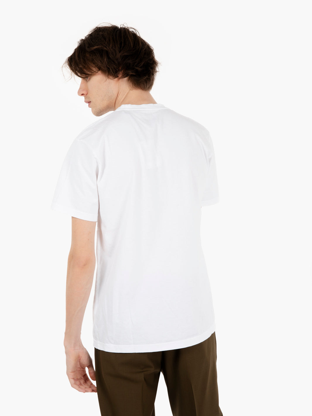 Classic organic tee optical white