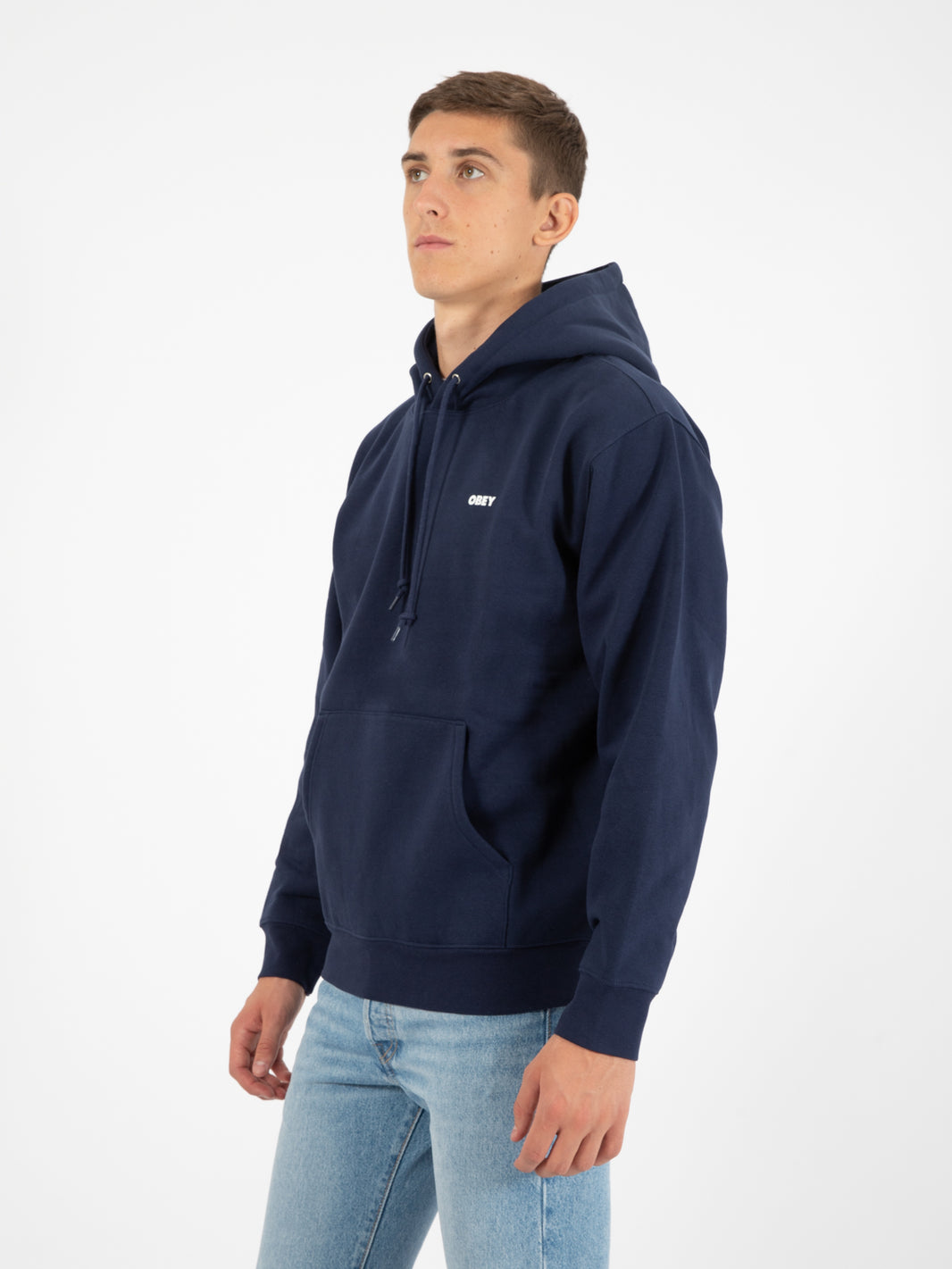 Felpa Bold Hood Fleece academy navy