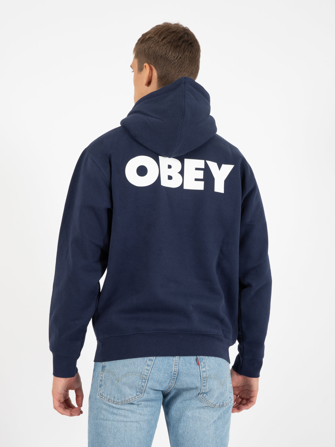 Felpa Bold Hood Fleece academy navy