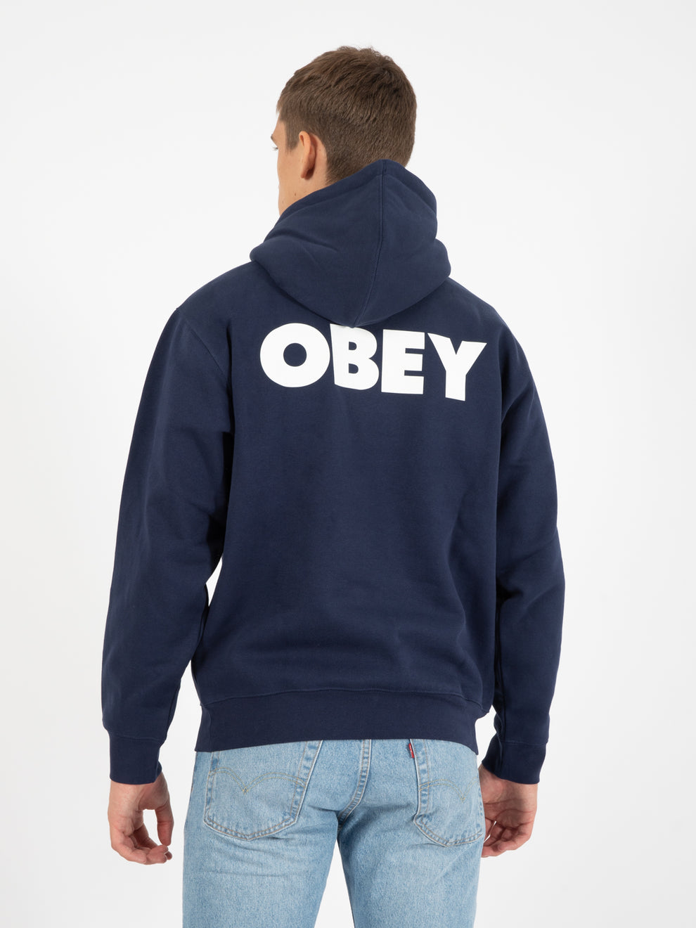 Felpa Bold Hood Fleece academy navy