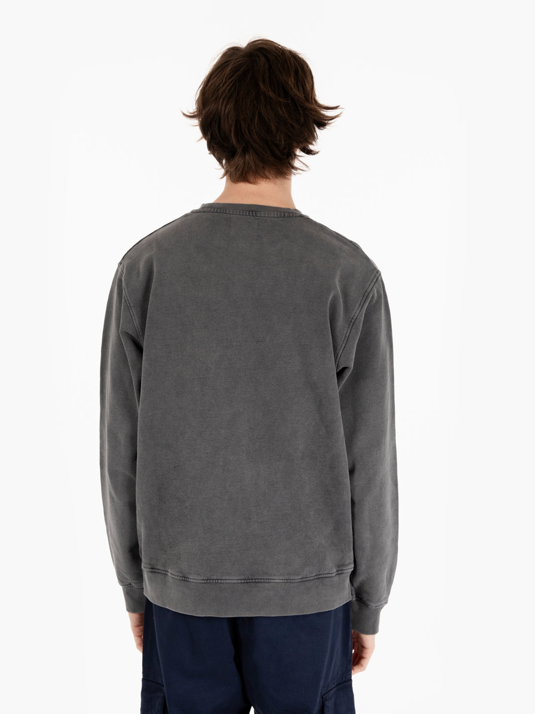 Classic Organic Crew sweatshirt faded black