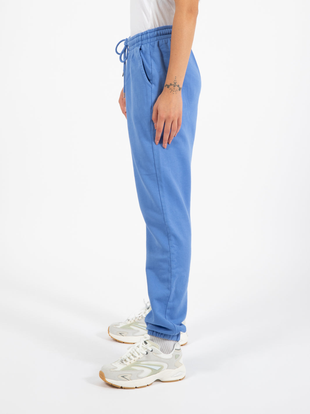 Pantalone Organic sweatpants sky blue