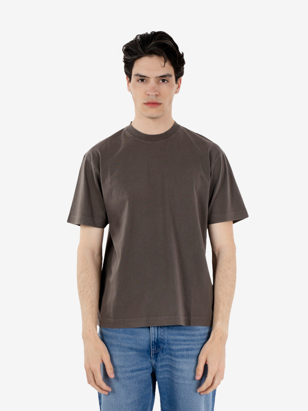 Oversized organic faded mud t-shirt