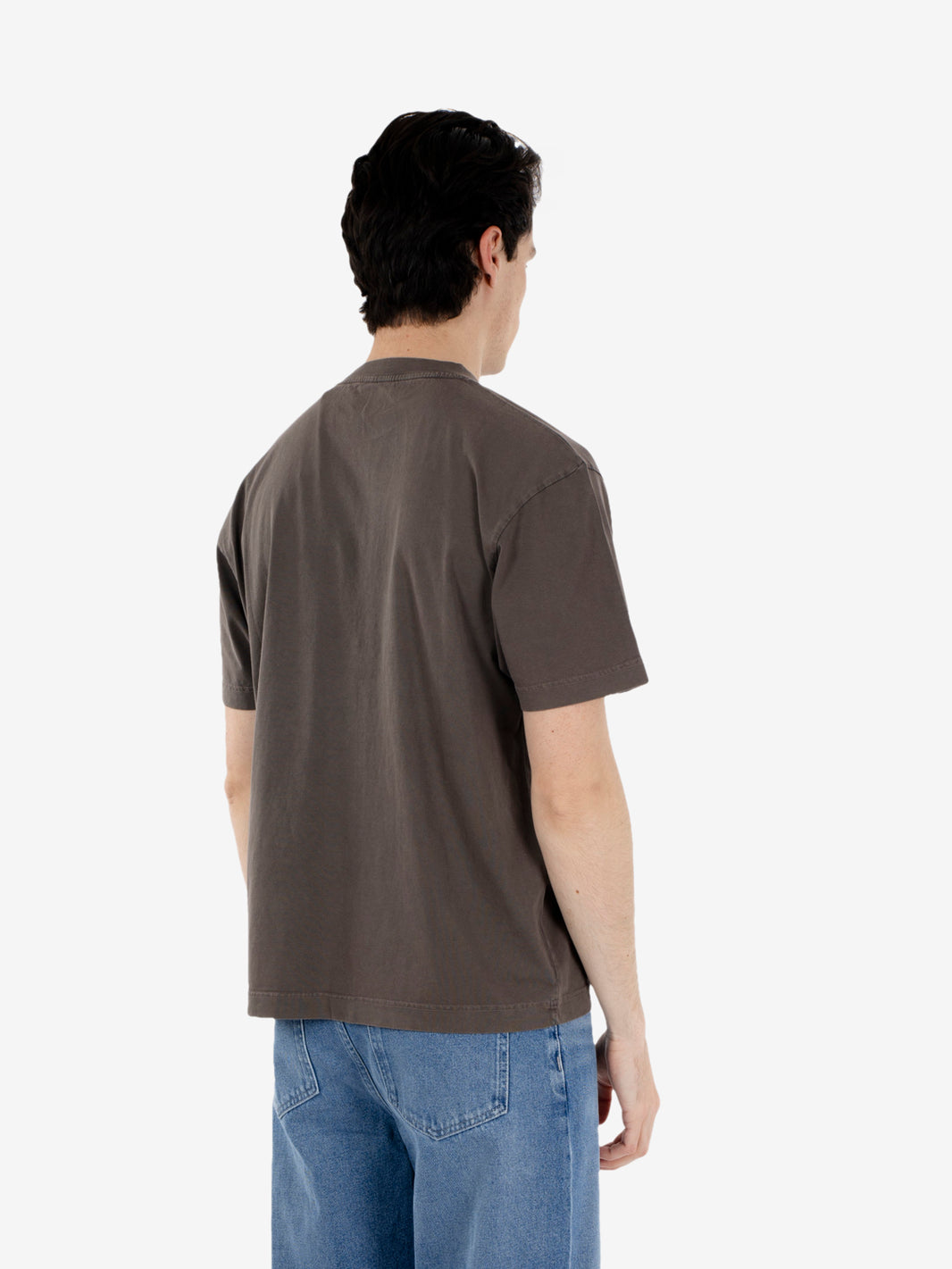 Oversized organic faded mud t-shirt