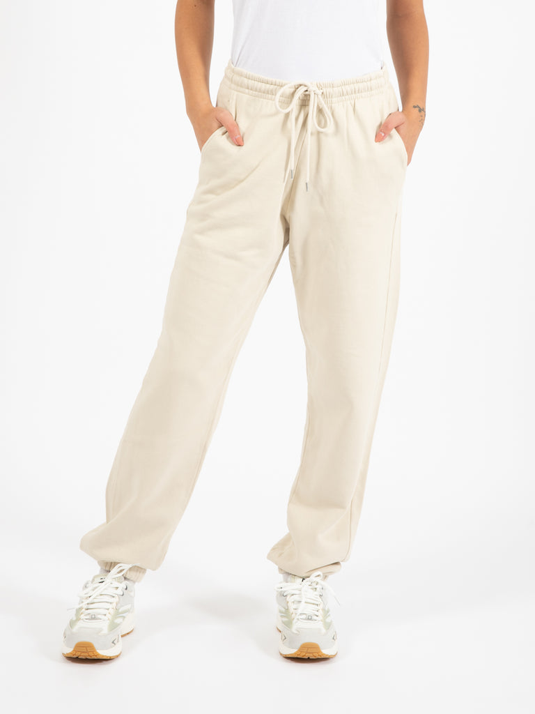 COLORFUL STANDARD - Pantalone Organic sweatpants ivory white