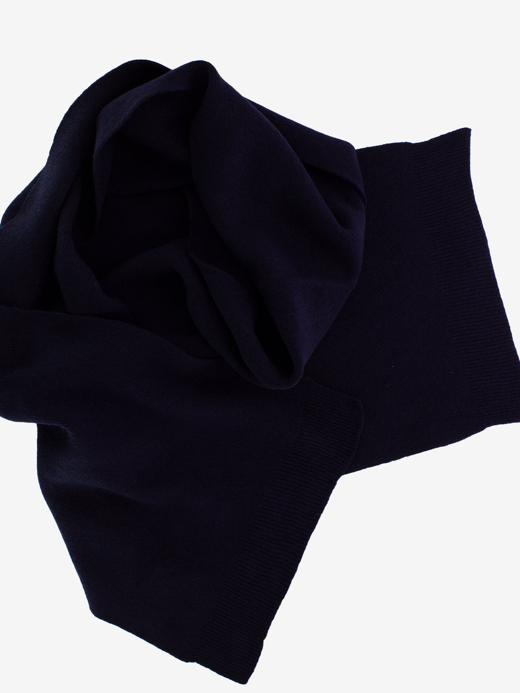 Sciarpa lana merino navy blue