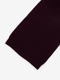 Sciarpa lana merino oxblood red