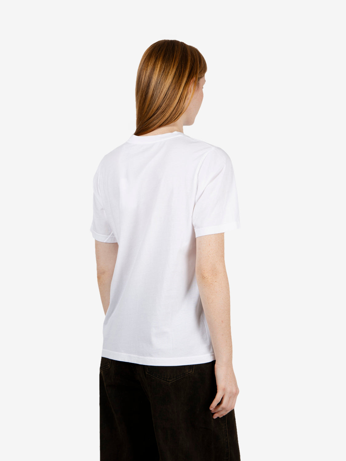 W Light organic tee optical white