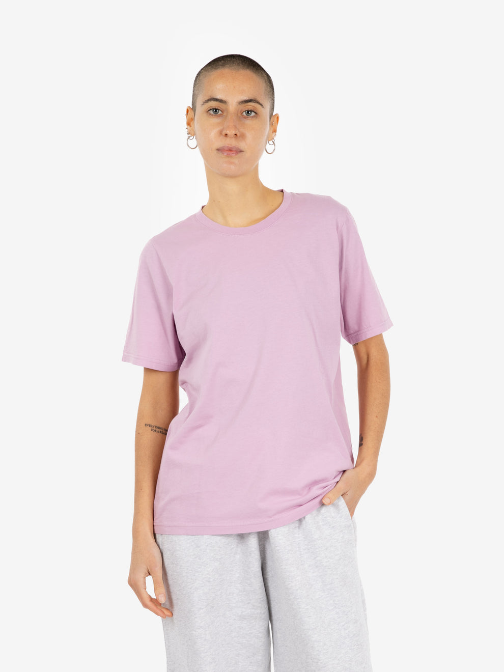 Women light organic tee cherry blossom