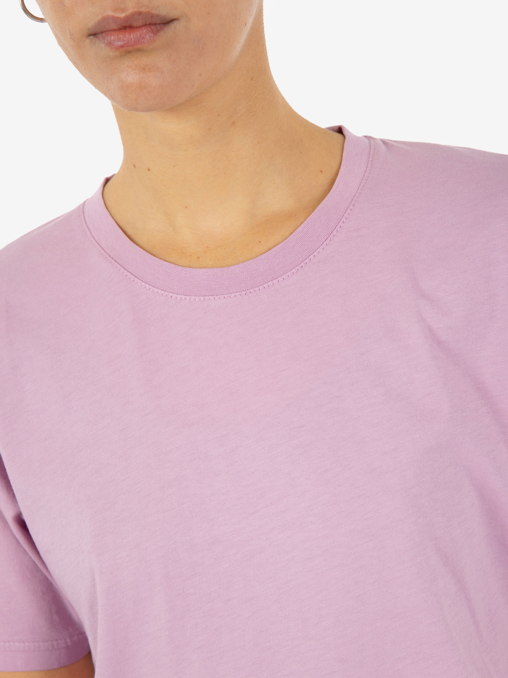 Women light organic tee cherry blossom