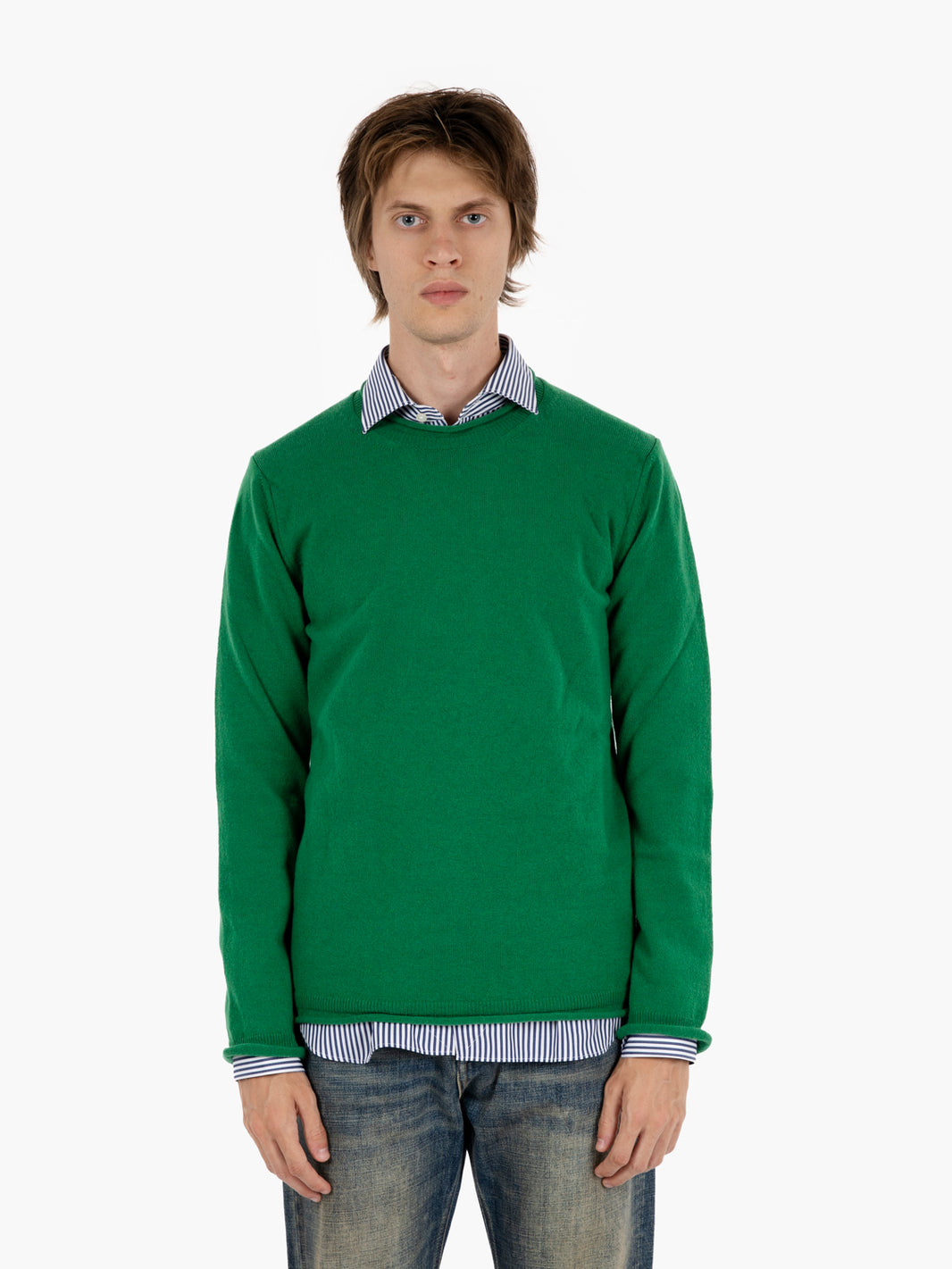 Shirt knitted green