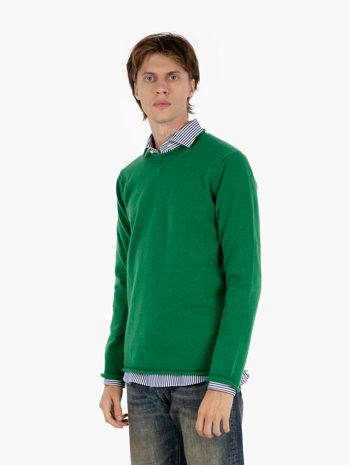 Shirt knitted green